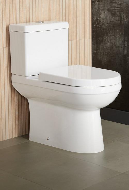 Milazzo Two-Piece Skirted Toilet - White