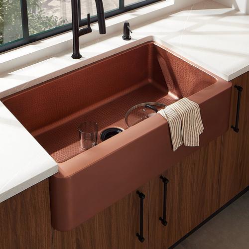 33" Raina Copper Farmhouse Sink