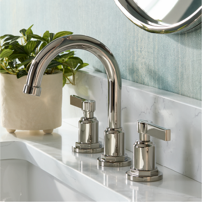 Greyfield Widespread Bathroom Faucet - Chrome