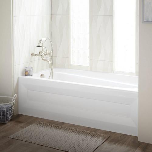 60" x 32" Bradenton Acrylic Alcove Soaking Tub