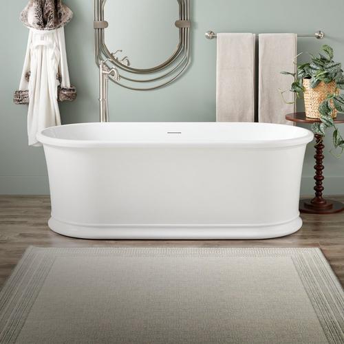 66" Halliford Acrylic Freestanding Tub