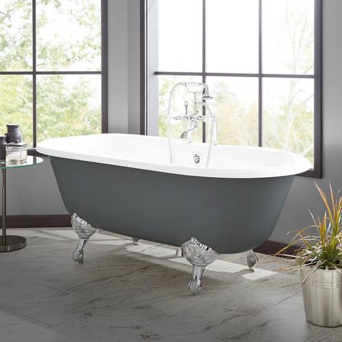 66" Sanford Cast Iron Clawfoot Tub