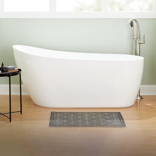 66" Sheba Acrylic Slipper Tub