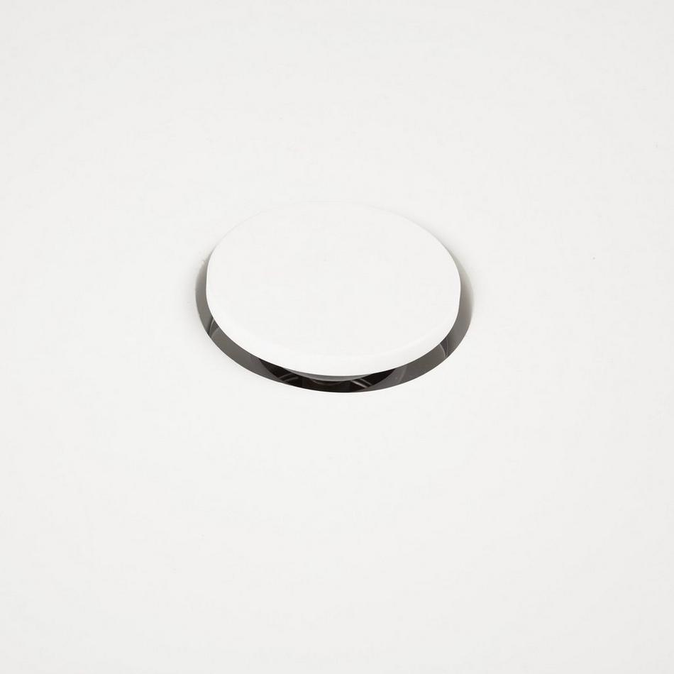 71" Mayim Acrylic Freestanding Tub - Matte White, , large image number 5
