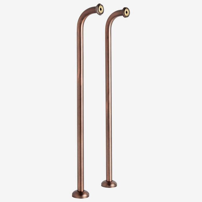 Heavy Duty Freestanding Tub Water Supply Line in Oil Rubbed Bronze