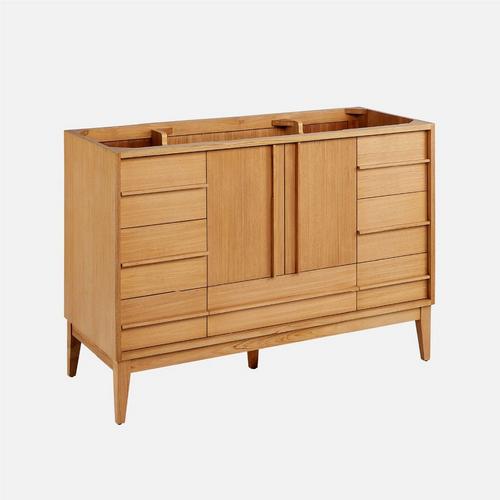 48" Novak Teak Vanity - Teak - without Vanity Top