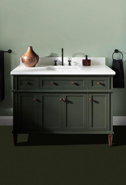 48" Elmdale Vanity in Dark Olive Green