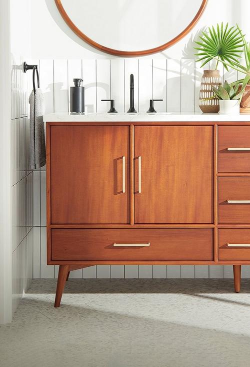 72" Novak Vanity in Teak