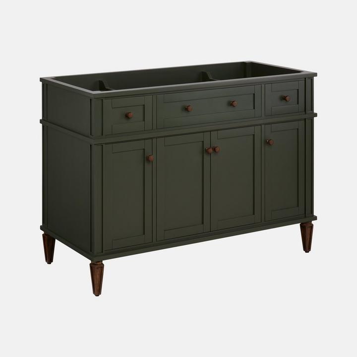 48" Elmdale Vanity with Undermount Sink - Dark Olive Green