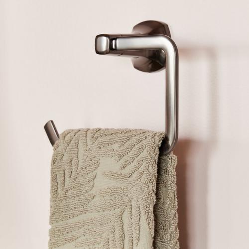 Sefina Towel Ring in Gunmetal