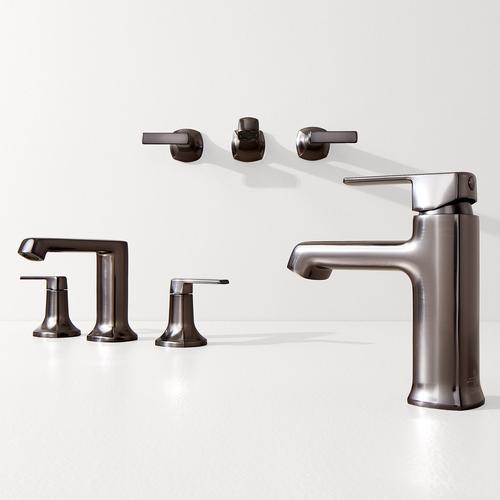 Sefina Bathroom Faucet Collection in Gunmetal