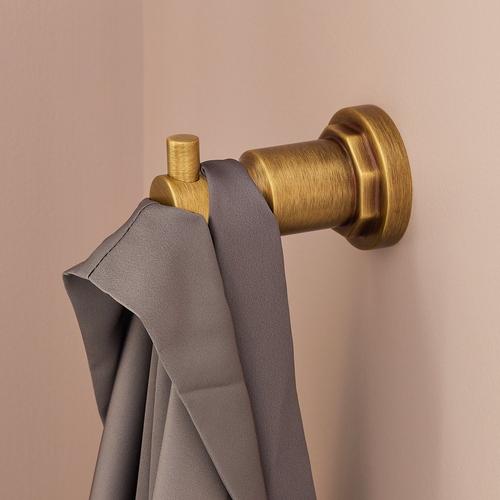 Greyfield Robe Hook in Aged brass